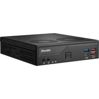 Shuttle DH770 PC barebone 1,35 L størrelse PC Sort Intel H770 LGA 1700 Sort, 1,35 L størrelse PC, Mini PC barebone, Intel H770, LGA 1700, DDR5-SDRAM, PCI Express, Serial ATA III
