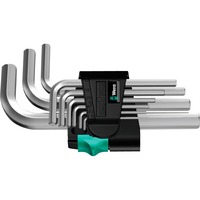 Wera 950/9 Hex-Plus 5 vinkelnøglesæt, 9 dele, Skruetrækker 
