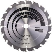 Bosch 2 608 640 691 rundsavklinge 31,5 cm 1 stk Byggetræ, 31,5 cm, 3 cm, 2,2 mm, 3,2 mm, 7/42