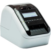 Brother QL-820NWBVMXX1 etiketprinter Direkte termisk Farve 300 x 600 dpi 176 mm/sek. Kabel & trådløs Ethernet LAN DK Wi-Fi Bluetooth grå/Sort, DK, Direkte termisk, 300 x 600 dpi, 176 mm/sek., Farve, Kabel & trådløs