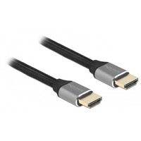 DeLOCK 83995 HDMI-kabel 1 m HDMI Type A (Standard) Grå grå, 1 m, HDMI Type A (Standard), HDMI Type A (Standard), 3D, 48 Gbit/sek., Grå
