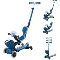 GLOBBER Go-Up Baby Lights 360, Scooter Lyseblå/petrol