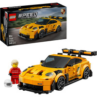 LEGO Speed Champions Porsche 911 GT3 RS-superbil, Bygge legetøj Byggesæt, 9 År, Plast, 348 stk, 407 g