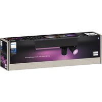 Philips Hue White & Color Ambiance Centris 2-pak loftspot, LED lys Sort