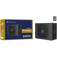 SilverStone HELA 3000Rz, PC strømforsyning Sort