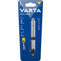 Varta -LEDPL Lommelygter Kuglepenslommelygte, Sølv, Aluminium, LED, 1 Lampe( r), 3 lm