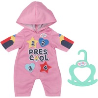 ZAPF Creation Kindergarten Romper+Badges, Dukke tilbehør BABY born Kindergarten Romper+Badges, Dukkesparkedragt, 2 År, 55 g