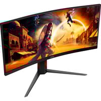 AOC G4 CU34G4 computerskærm 86,4 cm (34") 3440 x 1440 pixel Wide Quad HD LED Sort, Rød, Gaming Skærm Sort (mat), 86,4 cm (34"), 3440 x 1440 pixel, Wide Quad HD, LED, 1 ms, Sort, Rød