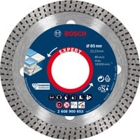 Bosch 2 608 900 653 slibeskive Flise, Sten Afskæredisk, Skæreskive Afskæredisk, Flise, Sten, Diamond, Bosch, Blå, Grå, Rund