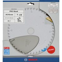 Bosch PRO Wood Rundsavklinge 216 mm 