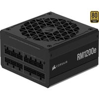 Corsair RM1200e, PC strømforsyning Sort