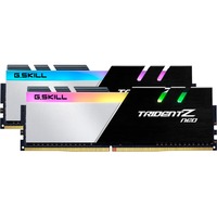 G.Skill Trident Z Neo F4-3600C14D-16GTZNA hukommelsesmodul 16 GB 2 x 8 GB DDR4 3600 Mhz Sort/Sølv, 16 GB, 2 x 8 GB, DDR4, 3600 Mhz, 288-pin DIMM