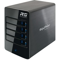 HighPoint RocketStor 6314B TB 2 to TB 3, Drev kabinet Sort