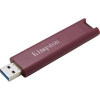 Kingston DataTraveler 1TB Max Type-A 1000R/900W USB 3.2 Gen 2, USB-stik Bordeaux, 1 TB, USB Type-A, 3.2 Gen 2 (3.1 Gen 2), 1000 MB/s, Glide, Rød