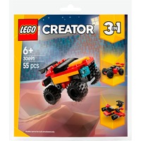 LEGO Creator Ombyggelig mini-monstertruck, Bygge legetøj Byggesæt, 6 År, Plast, 55 stk, 50 g