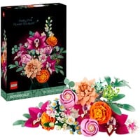 LEGO Smuk pink blomsterbuket, Bygge legetøj Byggesæt, 18 År, Plast, 749 stk, 690 g