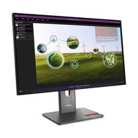 Lenovo ThinkVision P27Q-40 computerskærm 68,6 cm (27") 2560 x 1440 pixel Quad HD LED Sort, LED-skærm Sort, 68,6 cm (27"), 2560 x 1440 pixel, Quad HD, LED, 6 ms, Sort