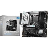 MSI B760M GAMING PLUS WIFI bundkort Intel B760 LGA 1700 micro ATX Sort/Sølv, Intel, LGA 1700, Intel® Celeron®, Intel® Pentium® Gold, LGA 1700, DDR5-SDRAM, 192 GB