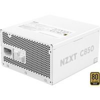NZXT C850 Gold ATX 3.1, PC strømforsyning Hvid