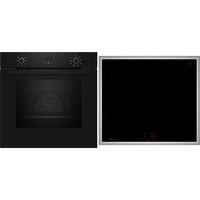 Neff BX36IB0 pande og gryde sæt Zone induktionskogeplade Elektrisk ovn, Ovn sæt Sort/rustfrit stål, Zone induktionskogeplade, 4 zone(s), Keramisk, Sort, Berøring, 58,3 cm