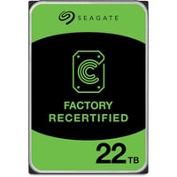 Seagate Exos 22 TB Renoveret, Harddisk 