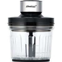 Steba 28.34.00, Makulering rustfrit stål/Sort