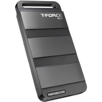 Team Group M200 Bærbar SSD 1 TB, Solid state-drev Sort