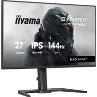 iiyama G-MASTER GB2741HSU-B1 computerskærm 68,6 cm (27") 1920 x 1080 pixel Fuld HD Sort, Gaming Skærm Sort (mat), 68,6 cm (27"), 1920 x 1080 pixel, Fuld HD, Sort