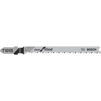 Bosch 2 608 633 622 stiksav, rullesav & sabelsavklinge Stiksavklinger High Carbon Steel (HCS) 25 stk Stiksavklinger, Træ, High Carbon Steel (HCS), 2,7 mm, 10 cm, 25 stk