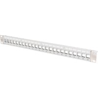 Digitus Modulært patchpanel, 24 porte, ubesat, Patch Panel grå