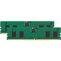 Kingston ValueRAM KVR48U40BS6K2-16 hukommelsesmodul 16 GB 2 x 8 GB DDR5 4800 Mhz Grøn, 16 GB, 2 x 8 GB, DDR5, 4800 Mhz, 288-pin DIMM