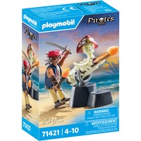 PLAYMOBIL Pirater Kanonmester, Bygge legetøj 