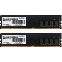 Patriot Signature PSD432G3200K hukommelsesmodul 32 GB 2 x 16 GB DDR4 3200 Mhz Sort, 32 GB, 2 x 16 GB, DDR4, 3200 Mhz, 288-pin DIMM