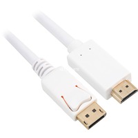 Sharkoon Adapterkabel Displayport 1.2 > HDMI 4K Hvid