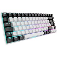 Sharkoon SKILLER SGK50 S3, Gaming-tastatur Hvid, DE-layout, Gateron red