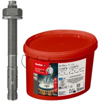 fischer Boltanker FAZ II Plus 10/10 R i spand, Dyvel rustfrit stål