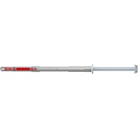 fischer Langskaftplug DuoXpand 10x160 FUS, Dyvel Lys grå/Rød