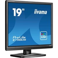 iiyama E1980S-B1, LED-skærm Sort (mat)