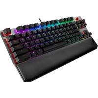 ASUS Gaming-tastatur Sort/grå, DE-layout, ROG NX Red