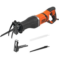 BLACK+DECKER BES301-QS, Bajonet sav Orange/Sort