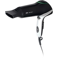 Braun HD710 hårtørrer 2200 W Sort, Sølv Sort/Sølv, 70 °C, Sort, Sølv, Monokromatisk, Hængende løkke, Knapper, Slider, 2200 W