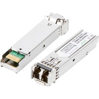 Digitus mini GBIC (SFP) Module modul til netværksmodtager Fiberoptisk 850 nm, Transceiver Fiberoptisk, SFP, LC, 50/125 µm, SX, 500 m