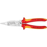 KNIPEX 13 96 200 tang Nåletang Nåletang, Stål, Plast, Rød/Orange, 20 cm, 280 g