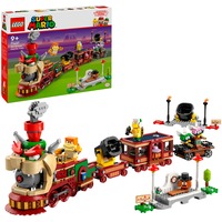LEGO Super Mario Bowser Express-toget, Bygge legetøj Byggesæt, 9 År, Plast, 1392 stk, 2,16 kg