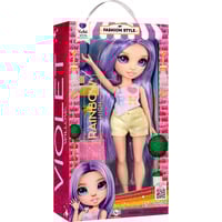 MGA Entertainment Rainbow High My Fashion Style Fashion Dolls - Violet, Dukke Rainbow High My Fashion Style Fashion Dolls - Violet, Mode dukke, Hunstik, 4 År, Dreng/Pige, 280 mm, Flerfarvet