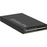 Netgear XSM4324 Administreret L3 10G Ethernet (100/1000/10000) 1U Sort, Switch Administreret, L3, 10G Ethernet (100/1000/10000), Fuld duplex, Stativ-montering, 1U