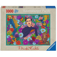 Ravensburger Puzzle - Frida Kahlos paradis: papegøjer, aber, Puslespil 