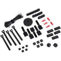 Sharkoon OfficePal Kabel Organizer, Kabelstyring Sort