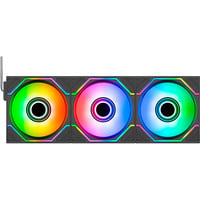 Thermaltake SWAFAN 140 EX INFINITY, Sag fan Sort