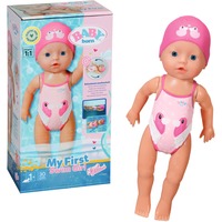 ZAPF Creation BABY born My First Swim Girl, Dukke BABY born My First Swim Girl, Baby dukke, Hunstik, 1 År, Dreng/Pige, 300 mm, 646 g